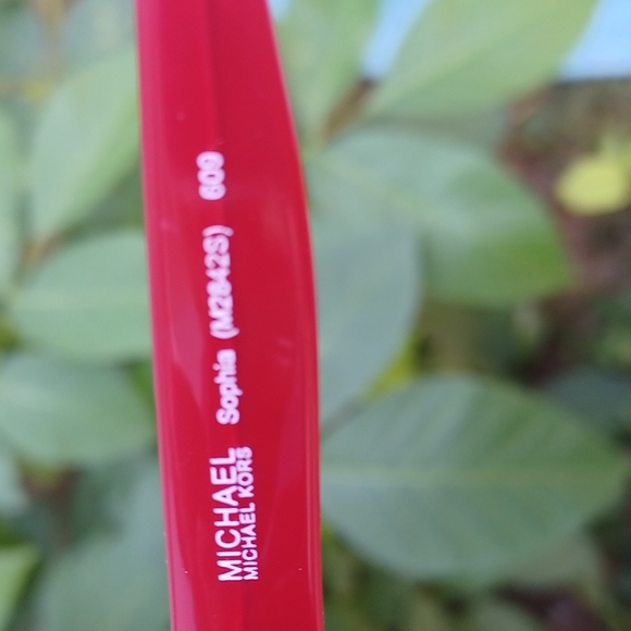 MICHAEL Michael Kors women's sunglasses color red size os - Picture 9 of 16